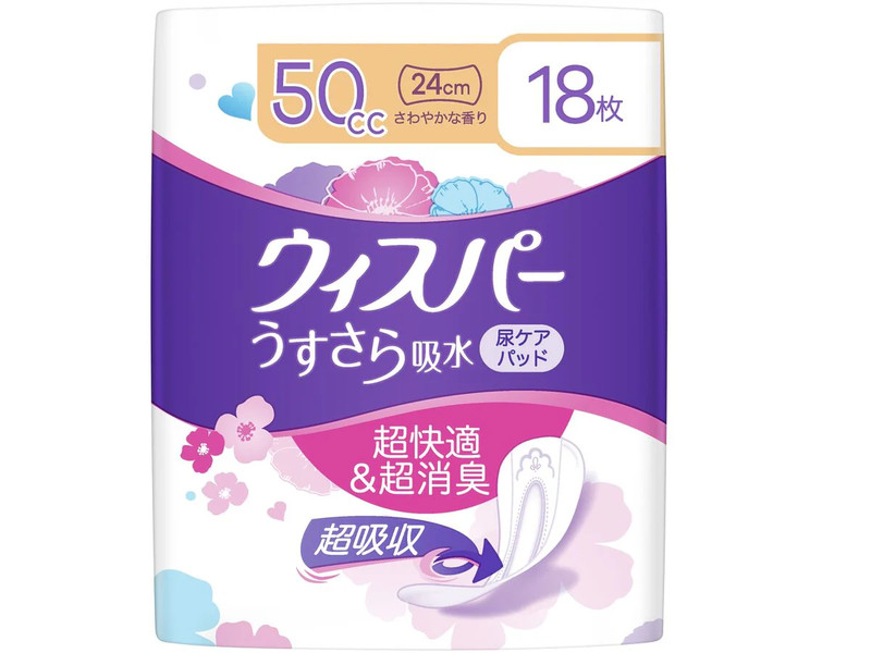 ウイスパー　１８枚